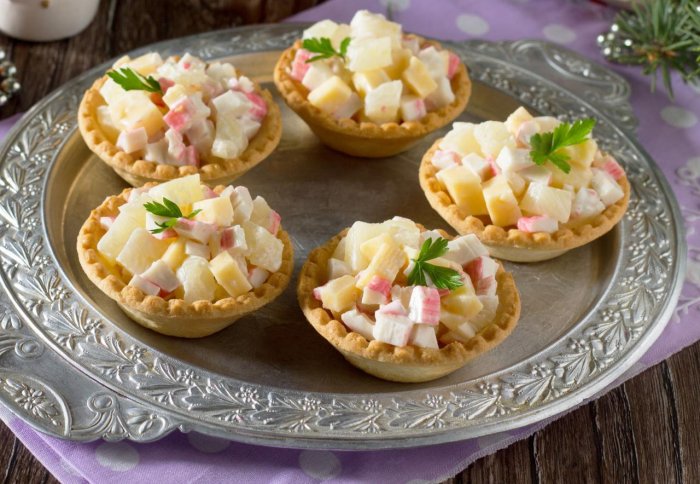 Тарталетки закусочные