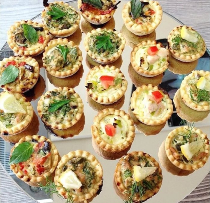 Тарталетки фуршетные