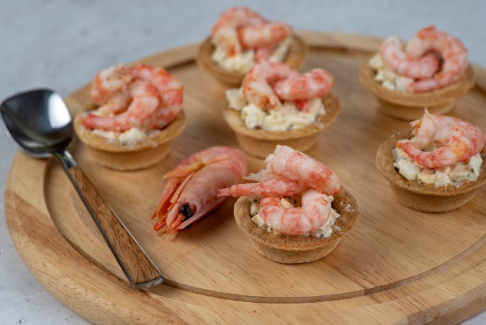 Тарталетки с крилем