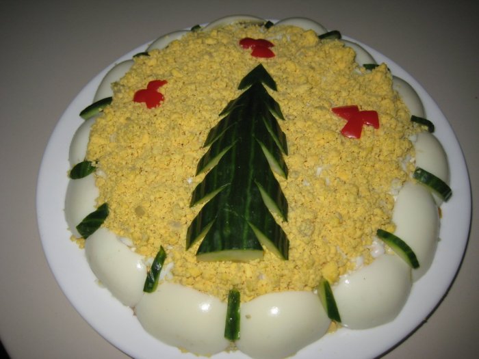 Украшение салатов 2021