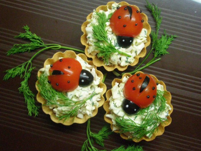 Украшение блюд