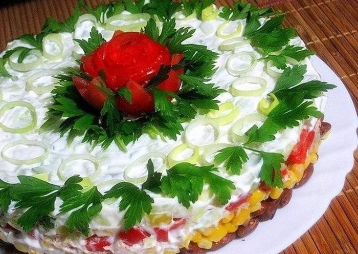 Праздничные салаты