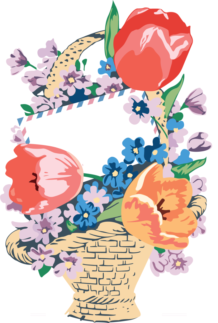 Плакат "с 8 марта"