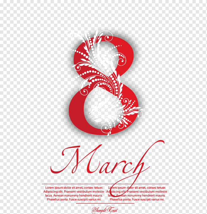 С 8 марта на английском