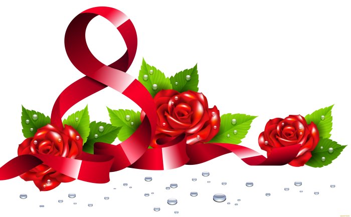 8 Марта клипарт