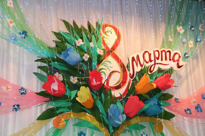 Баннер к 8 марту