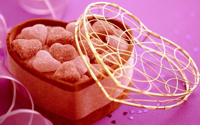 Форма для конфет "сердечки"