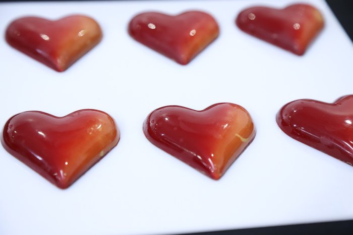 Шоколадные сердечки
