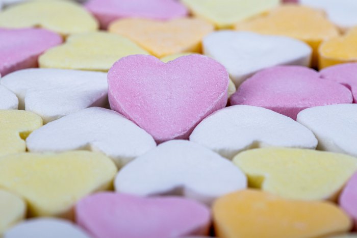 Конфеты Линдор коробка сердце