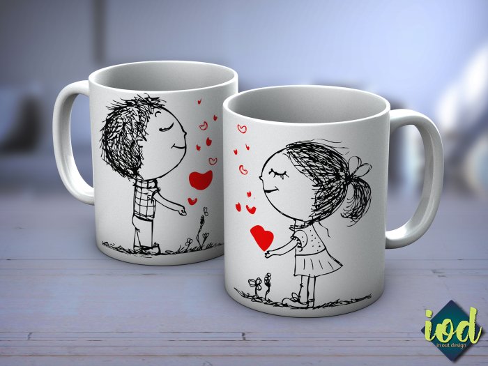 Необычные парные кружки