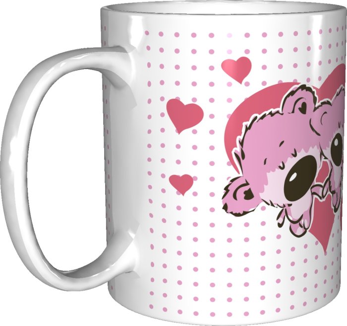 Кружки для двоих влюбленных