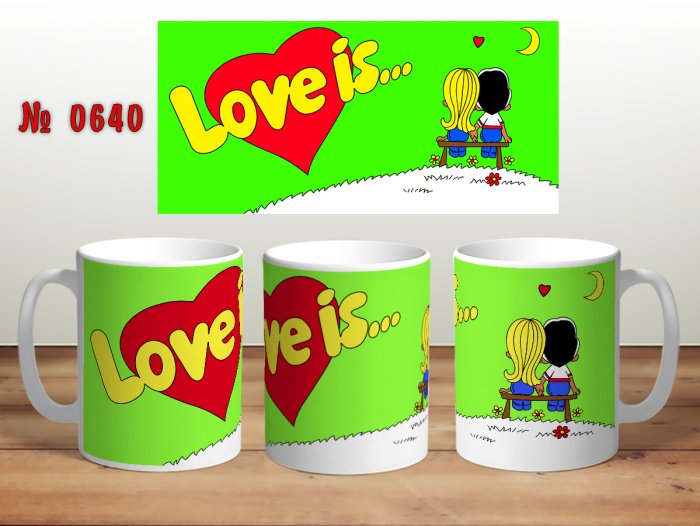 Трафарет для печати на кружках