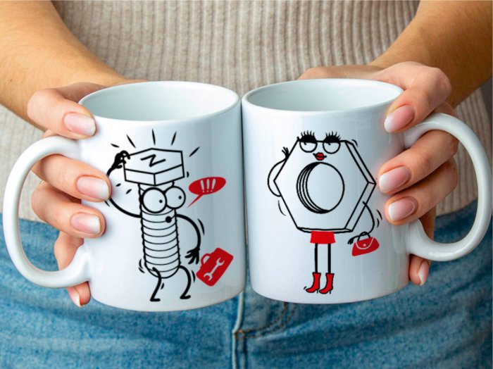 Кружка день Валентина