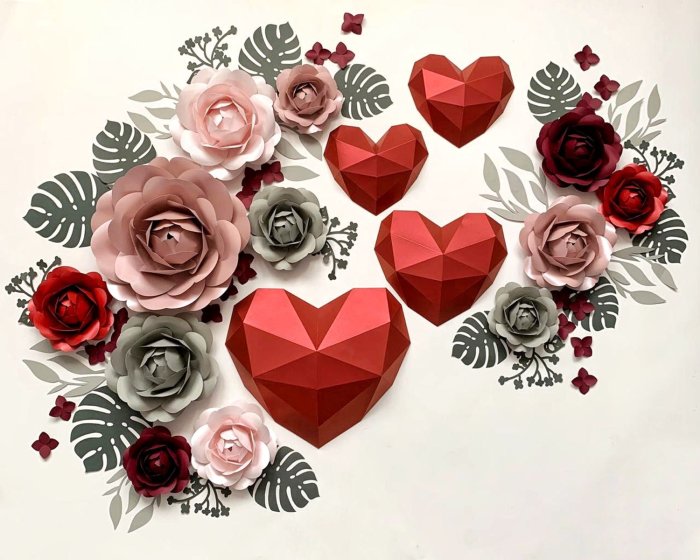 Сердце декор