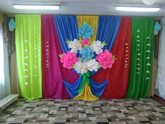 Оформление зала для конкурса