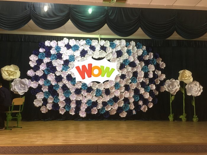 Украшение сцены своими руками