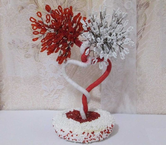 Бисероплетение дерево любви