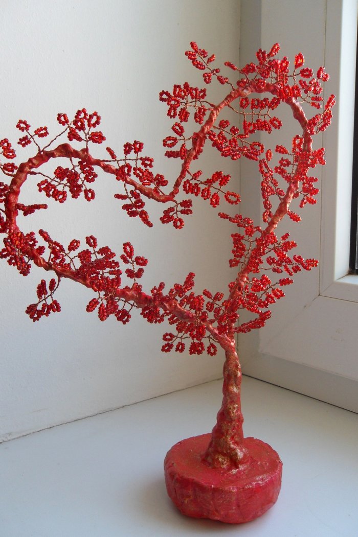 Бисероплетение дерево любви