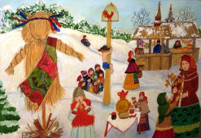 Детям о Масленице