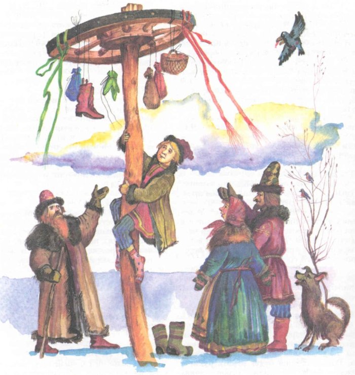 Народные забавы на Руси