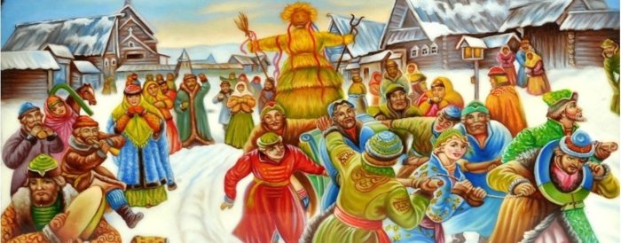 Масленица на Руси народные гуляния