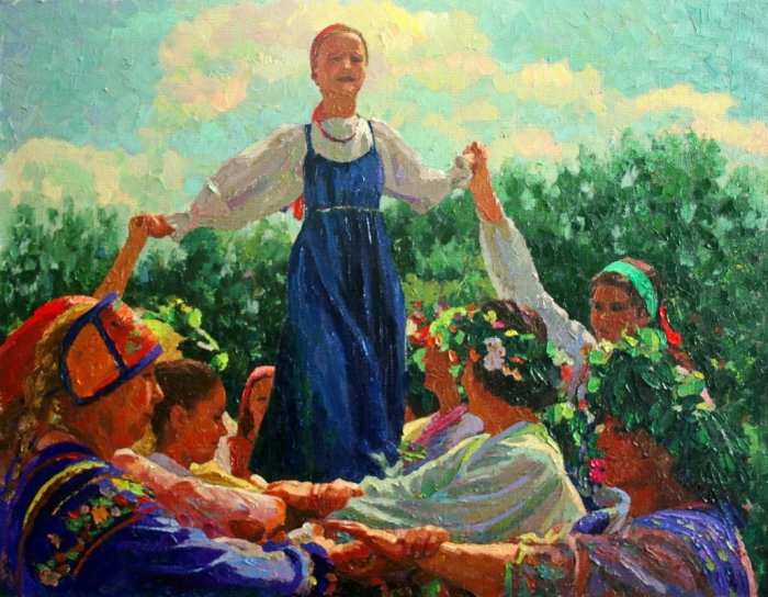 Кустодиев хоровод