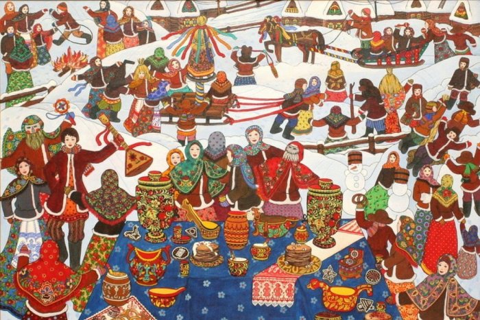 Русская ярмарка Скоморохи