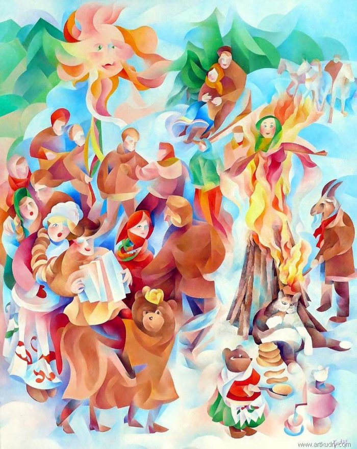 Композиция на тему народные праздники