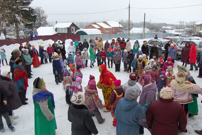 Масленица в деревне (60 фото)