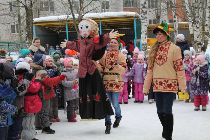 Праздник Масленицы в детском саду