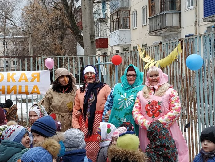 Масленичные гуляния в детском саду