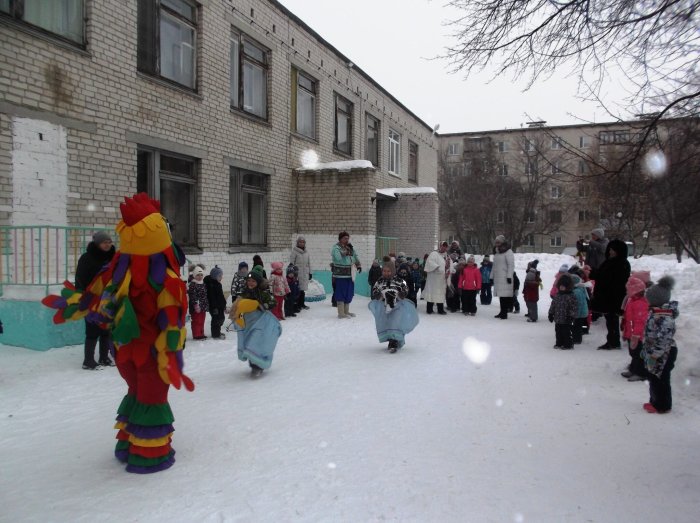 Масленичные гуляния в детском саду