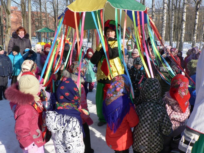 Встреча Масленицы в детском саду