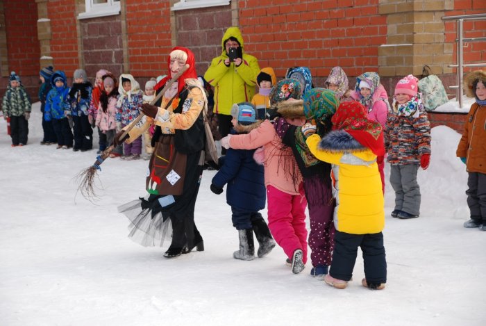 Масленица в детском саду в группе