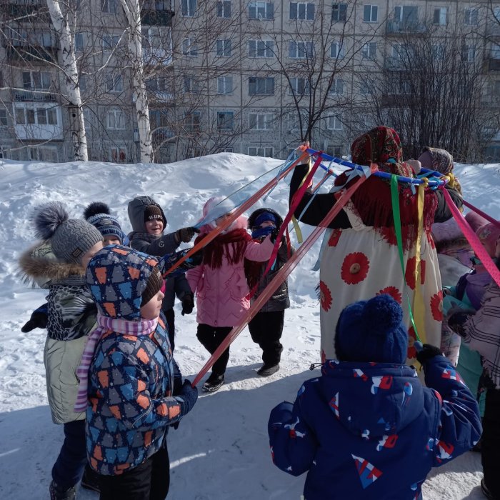 Праздник Масленицы в садике