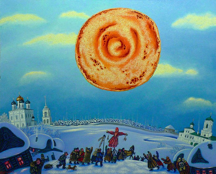 Художник Игорь Шаймарданов Масленица