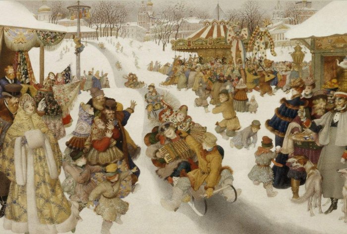 Рождество картины художников Геннадий Спирин