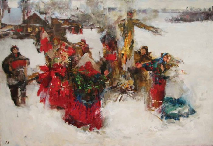 Юрий Верещагин большая Масленица