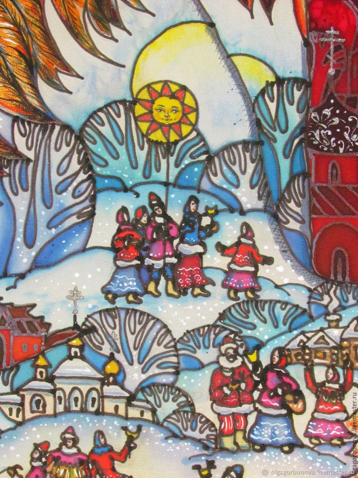 Масленица композиция