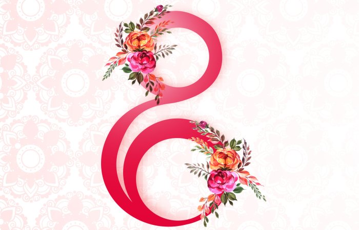 Открытки к 8 марту с поздравлениями