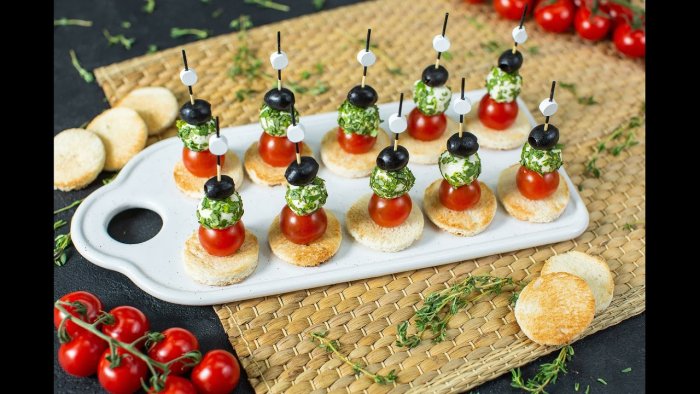 Холодные закуски на праздничный стол