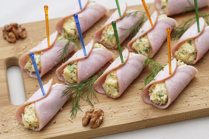 Красивые закуски на праздничный стол