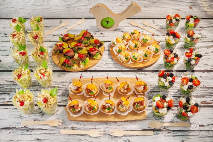 Закуски на детский праздник