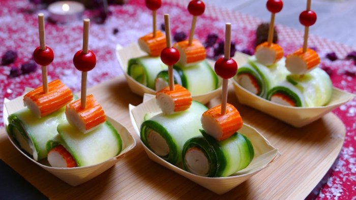 Красивые закуски