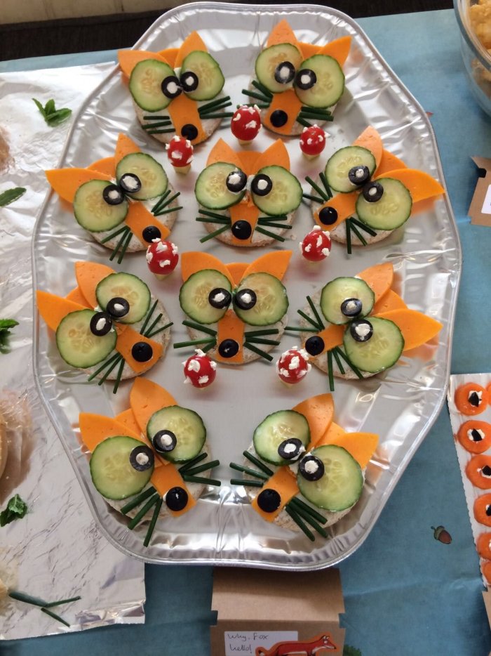 Закуска на чипсах