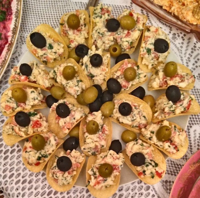 Закуски на праздничный стол