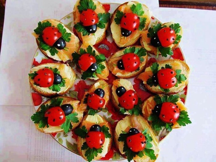 Закуски для детей