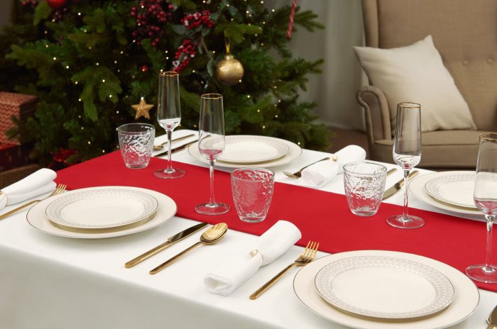 Сервировка праздничного стола