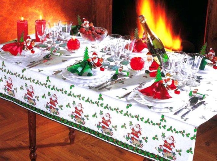 Красивая сервировка стола