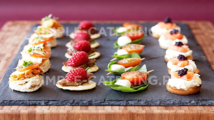 Закуска фингер фуд